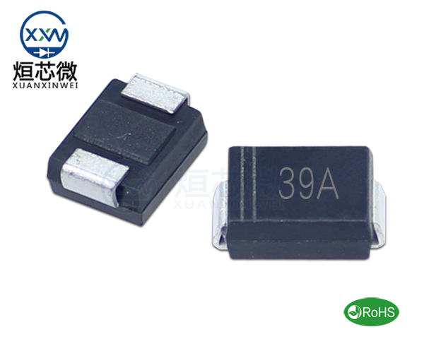 P6SMB39A參數(shù),TVS二極管P6SMB39A瞬態(tài)(變)抑制二極管